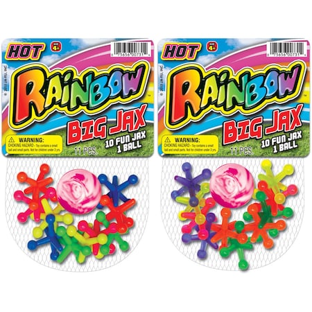 Rainbow Rainbow Big Jax Assorted 11 pc 731